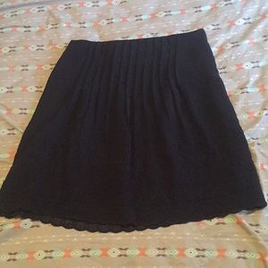 Ann Taylor loft navy skirt
